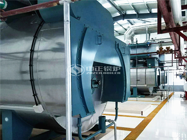 運行在蒙牛乳業的中正WNS系列<a href=/product/gas-oil.html target=_blank class=infotextkey>燃氣鍋爐</a>